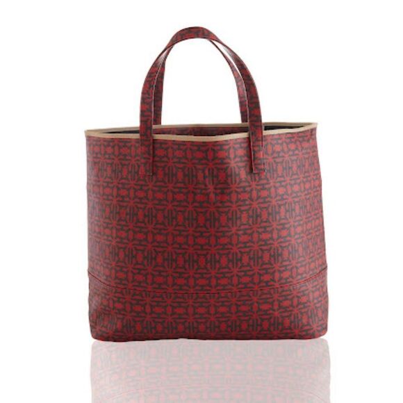 India Hicks Truly Madly Deeply Tote Duo - Red Heritage - Picture 4 of 7